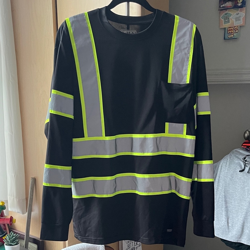Smith Reflective Black Long Sleeve Shirt